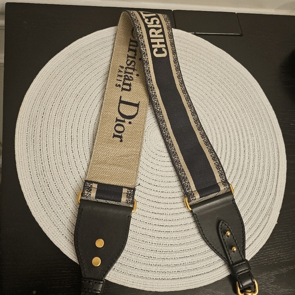 Vintage Dior Saddle Bag John Galliano Era Oblique Canvas - Picture 8 of 16